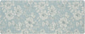 Anti-Fatigue Kitchen Mat Iris Floral Design - Comfortable Standing