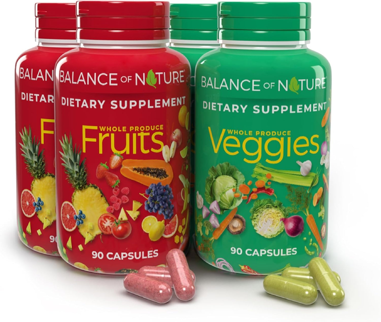 Balance of Nature Fruits & Veggies Supplements for All Ages