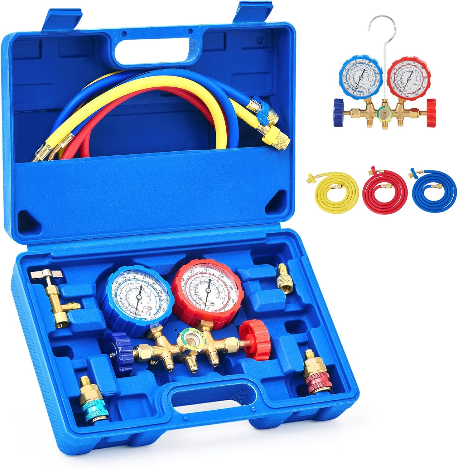 Orion Motor Tech 3 Way AC Diagnostic Manifold Gauge Set Review
