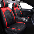 Car Seat Covers Full Set - Waterproof Leather Seat Cushions