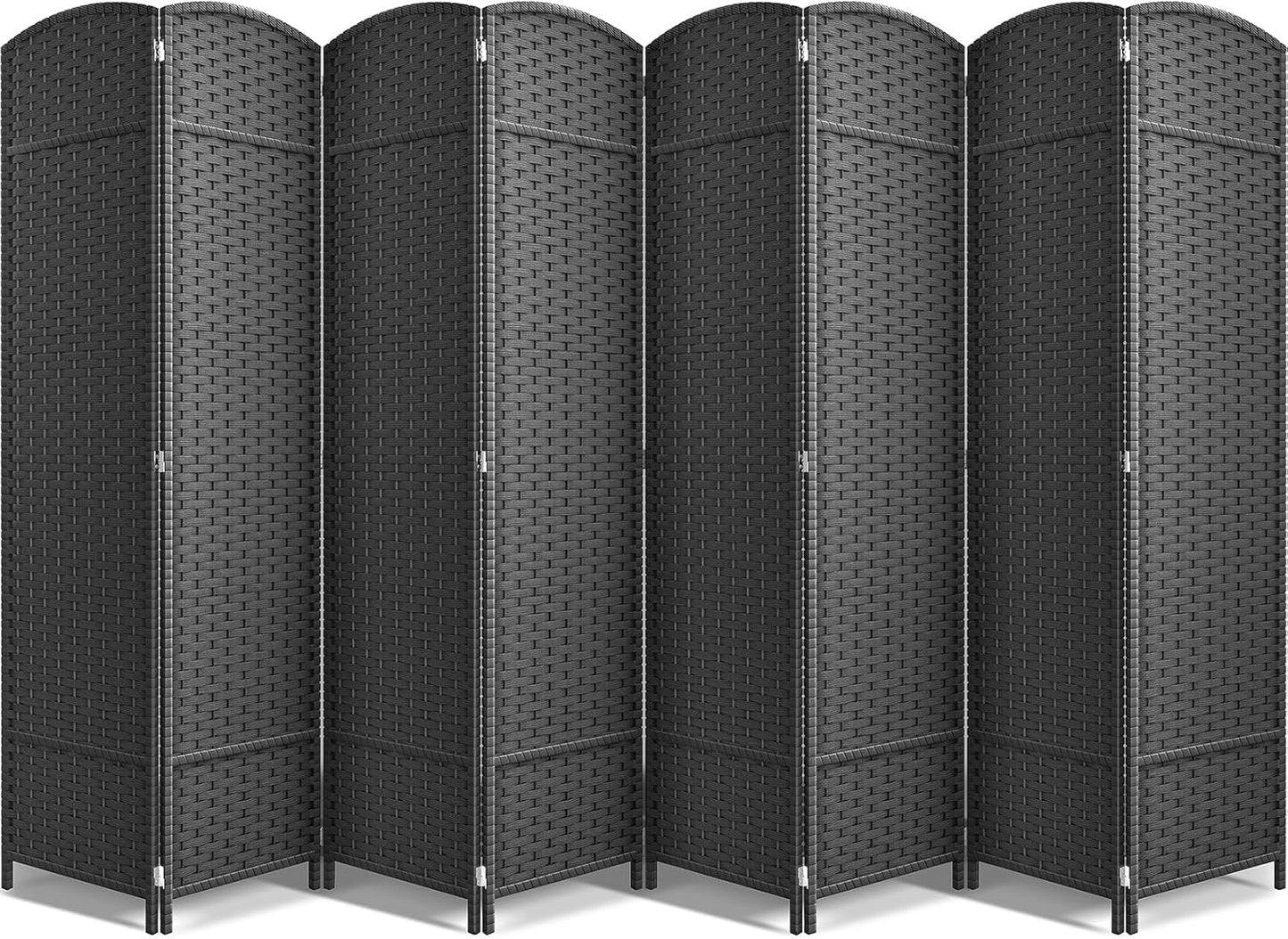 Sorbus 8 Panel Room Divider - Stylish Privacy Screen Solution