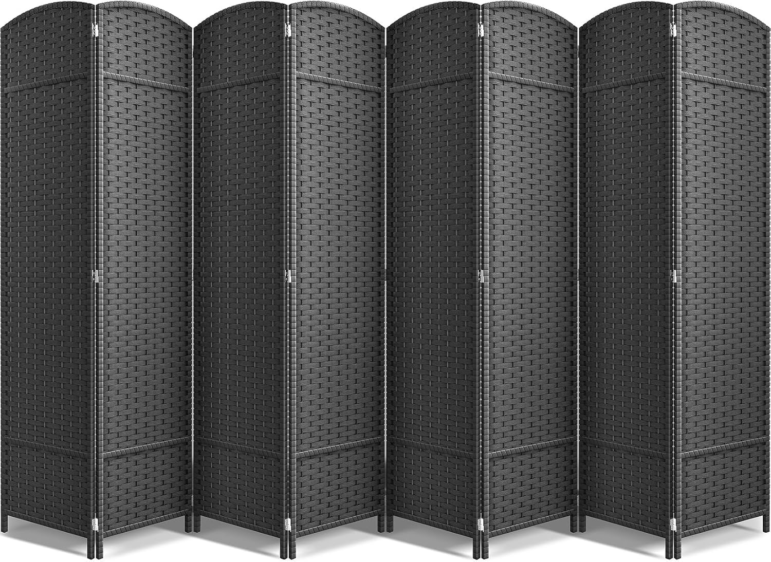 Sorbus 8 Panel Room Divider - Stylish Privacy Screen Solution