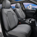 Coverado Car Seat Covers Full Set - Breathable Faux Nappa Leather