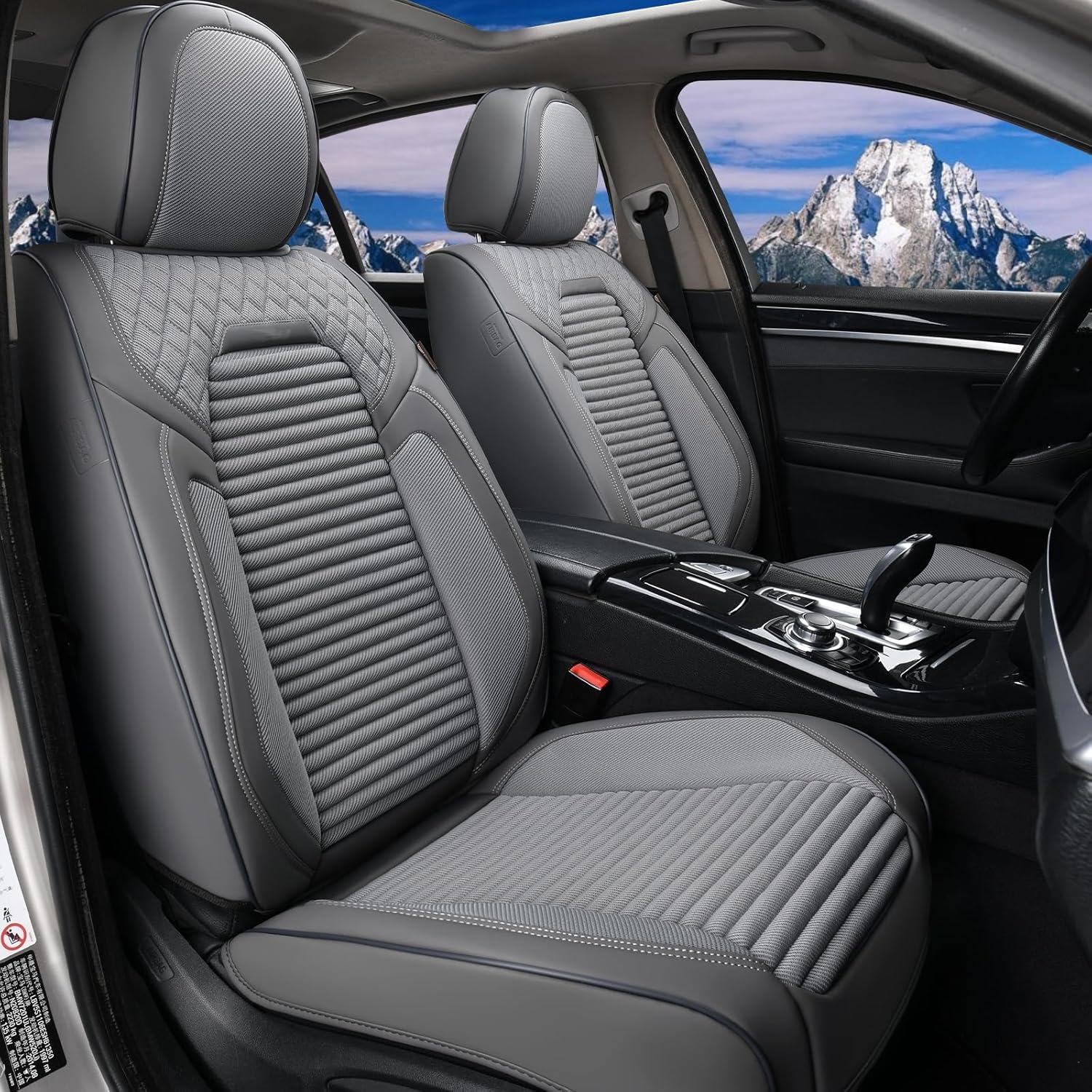 Coverado Car Seat Covers Full Set for Stylish Protection