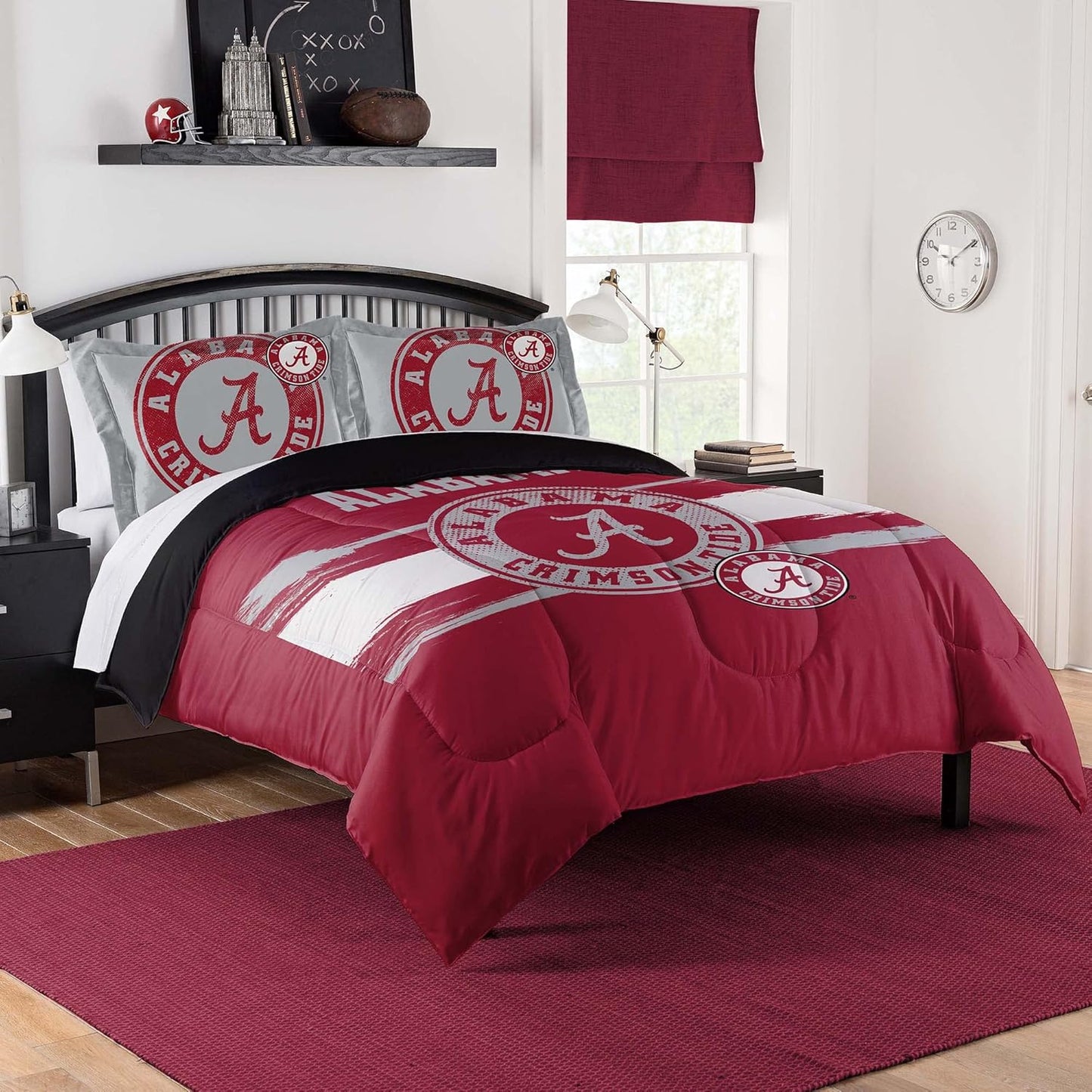 Alabama Crimson Tide Comforter Set for Game Day Decor