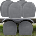Tire Covers 4-Pack 32-34.5 in - Durable Universal Wheel Protectors