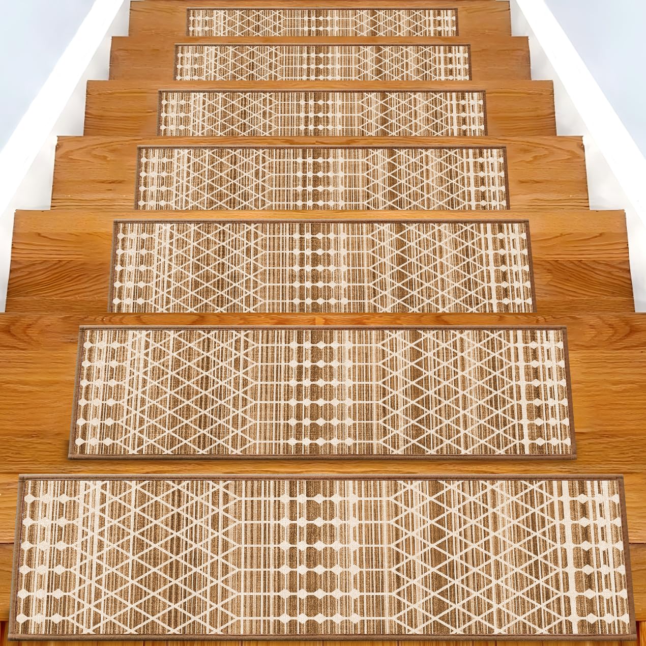 Non-Slip Carpet Stair Treads for Safety and Comfort Indoors