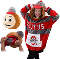 Plushible Wearable Blanket Hoodie Oversized Ohio State Sweatshirt