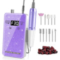 Professional Electric Nail Drill File - Portable Cordless Glitter