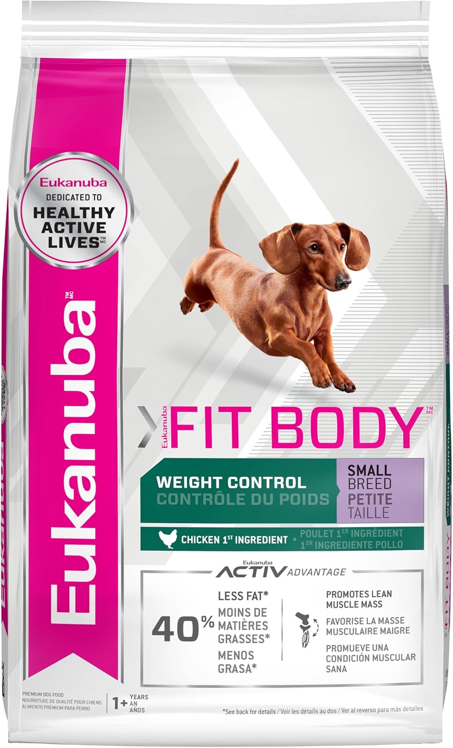Eukanuba Fit Body Weight Control Small Breed Dry Dog Food Review