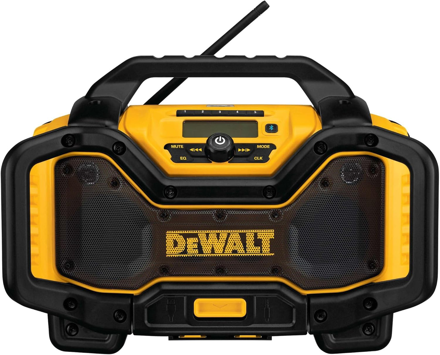 DEWALT 20V MAX Bluetooth Radio with 100 ft Range for Jobsites