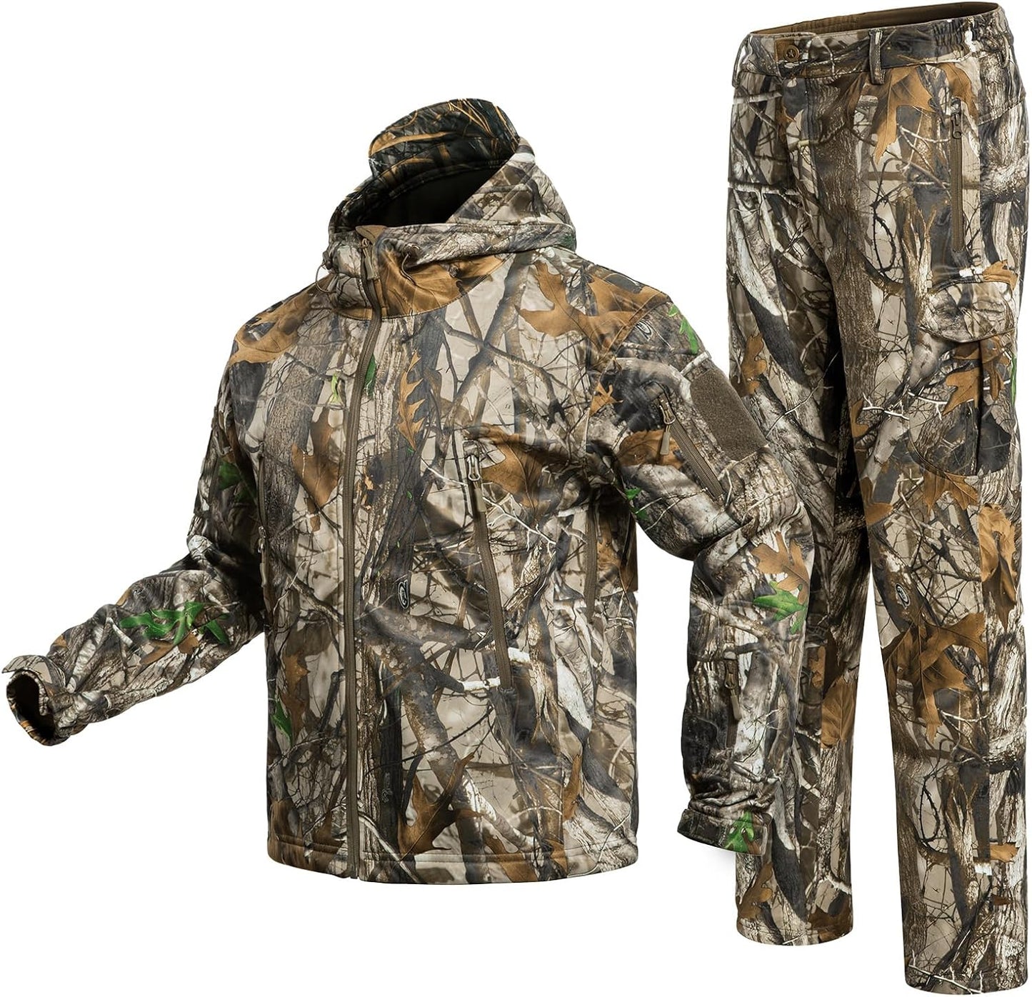 Quiet Hunting Clothes Suit for Comfort and Concealment