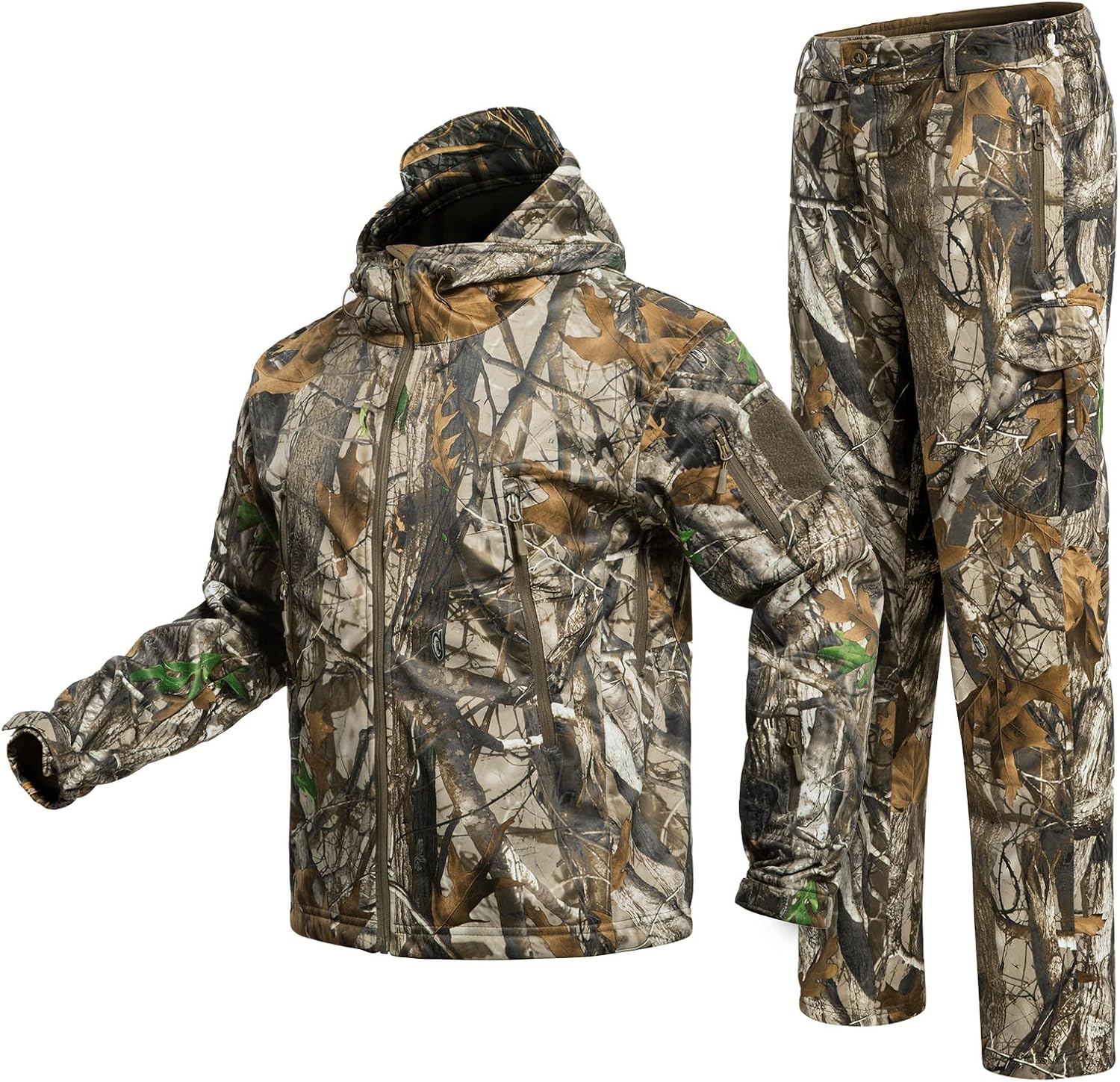 Quiet Hunting Clothes Suit for Comfort and Concealment