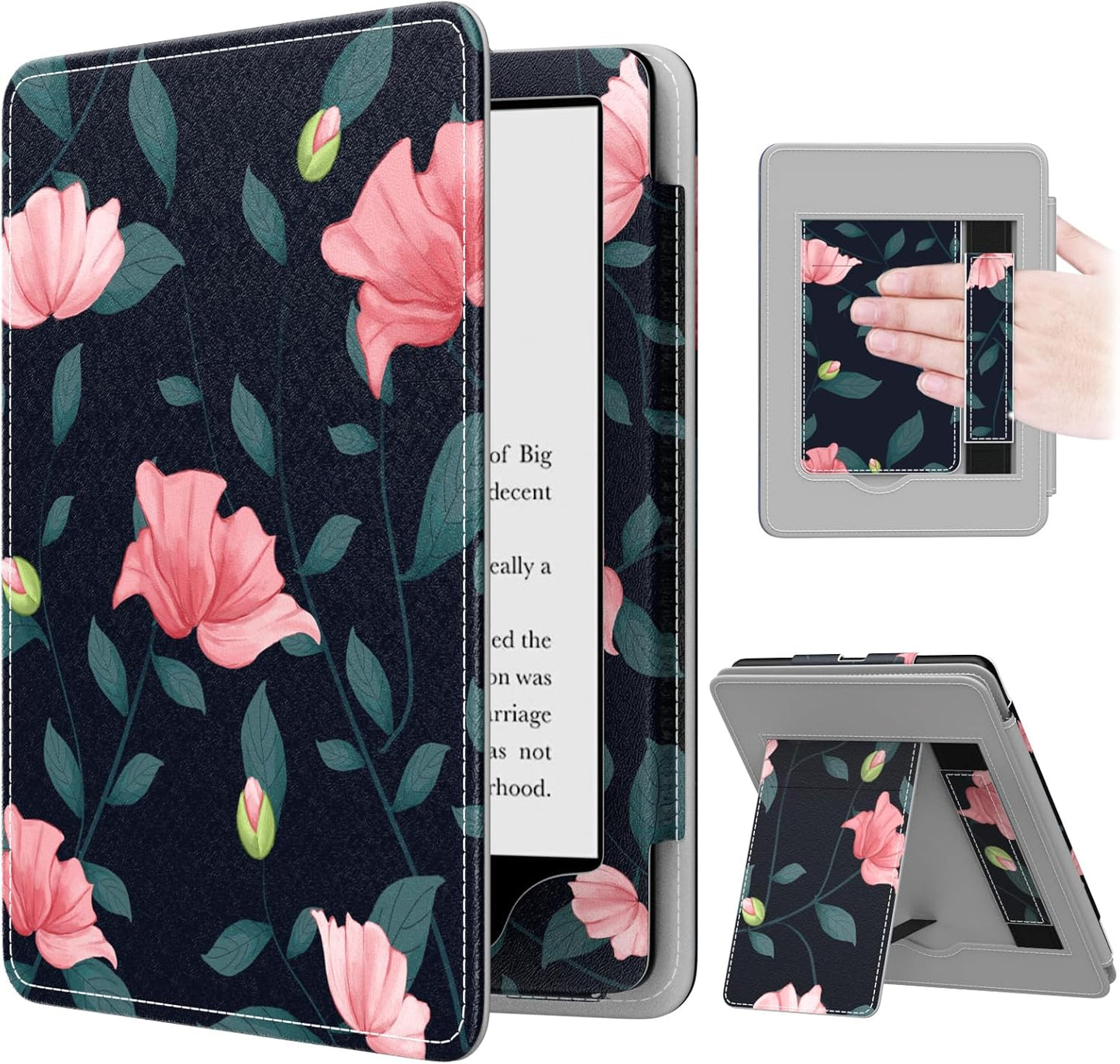 MoKo Case for 6.8in Kindle Paperwhite - Lightweight PU Leather Cover