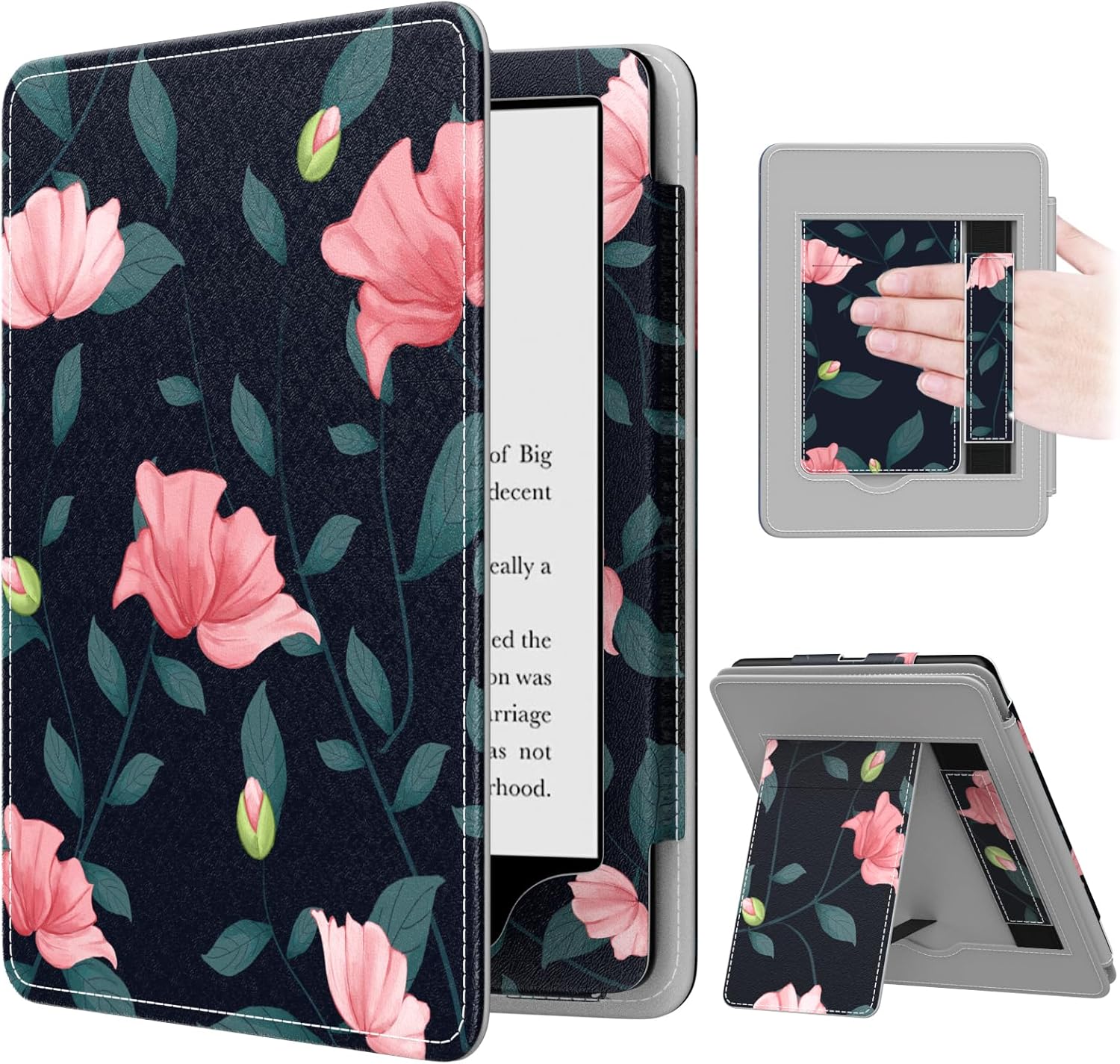 MoKo Case for 6.8in Kindle Paperwhite - Lightweight PU Leather Cover