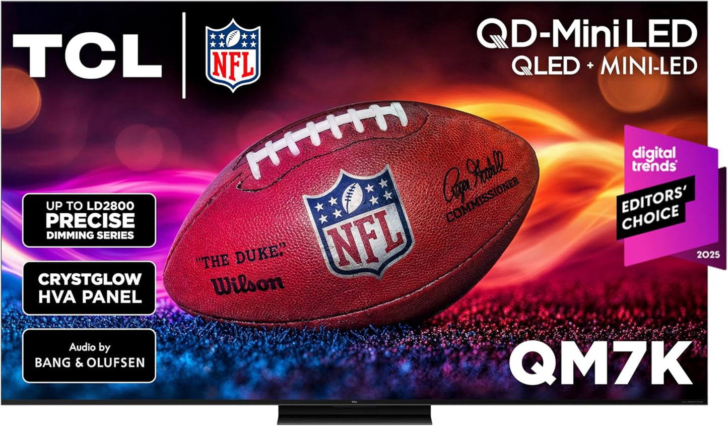 TCL 85 Inch QM7K Series Mini LED QLED 4K HDR Smart TV Review