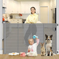 Reinforced 42in x 80in Retractable Baby Gate Extra Tall - No Sag