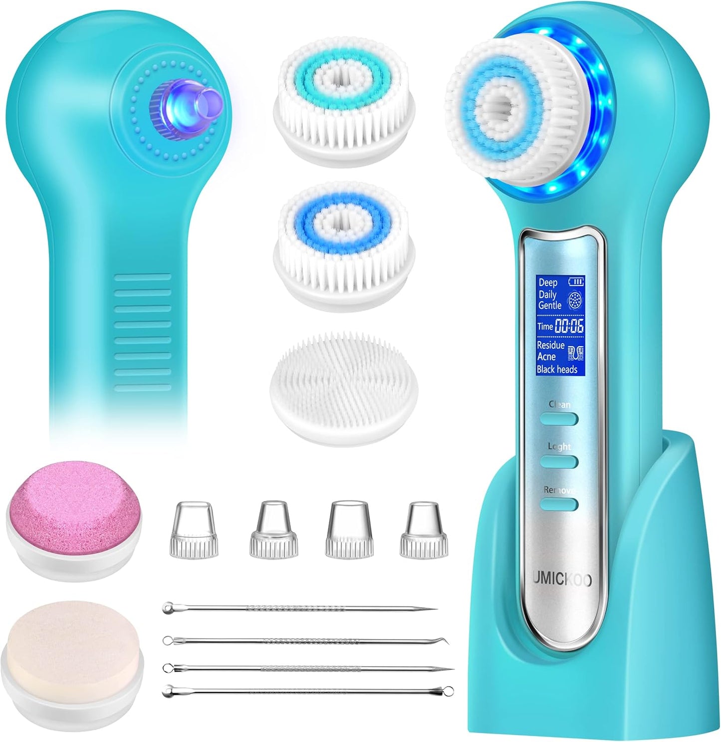 Face Scrubber Exfoliator with LCD Screen for Deep Cleansing