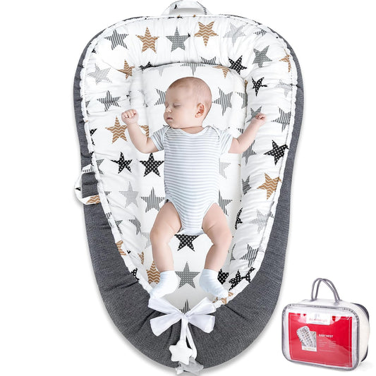 Breathable Co-Sleeping Baby Lounger by Aibeirbaby