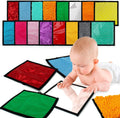 16 Set Sensory Mini Mats Assorted Textured Sensory Floor Tiles