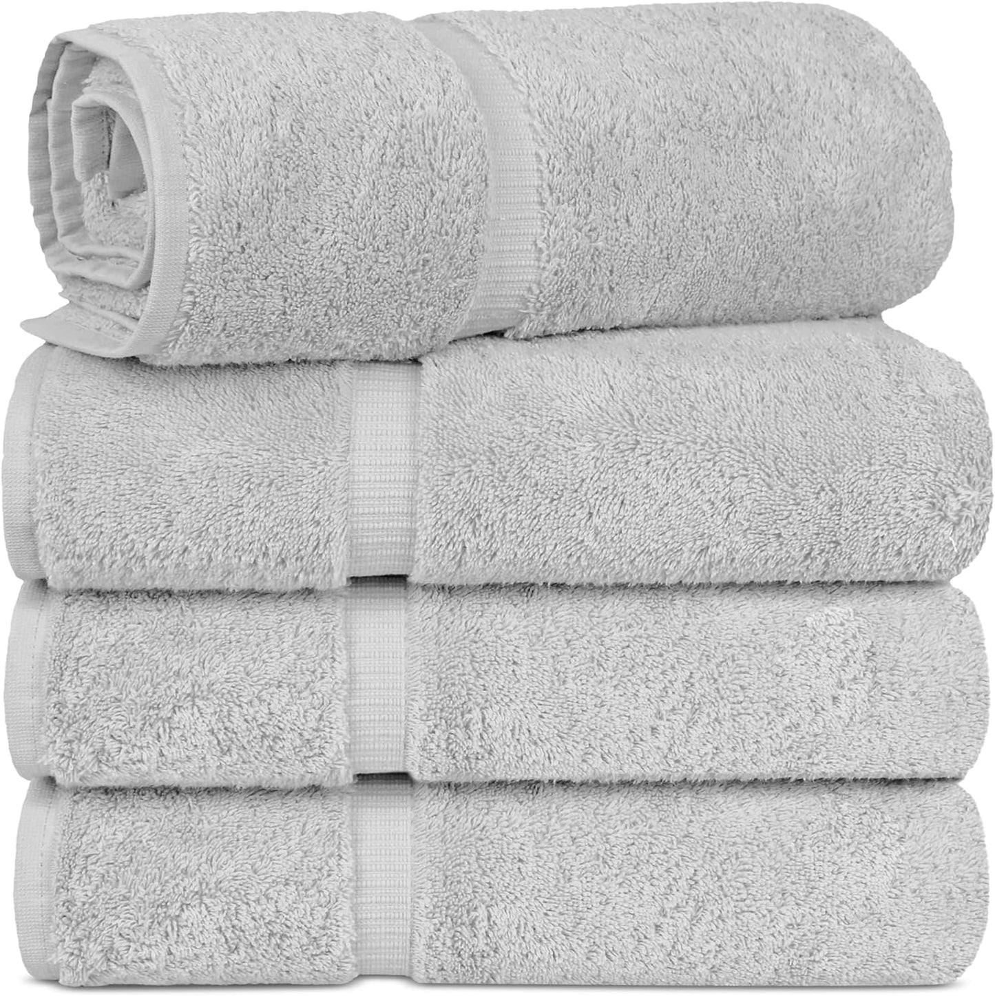 Chakir Turkish Linens Luxury Cotton Towels Set of 4