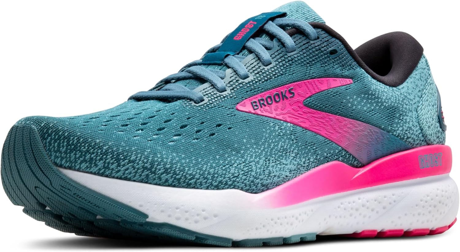 Brooks Womens Ghost 16 Running Shoe for Smooth Comfort