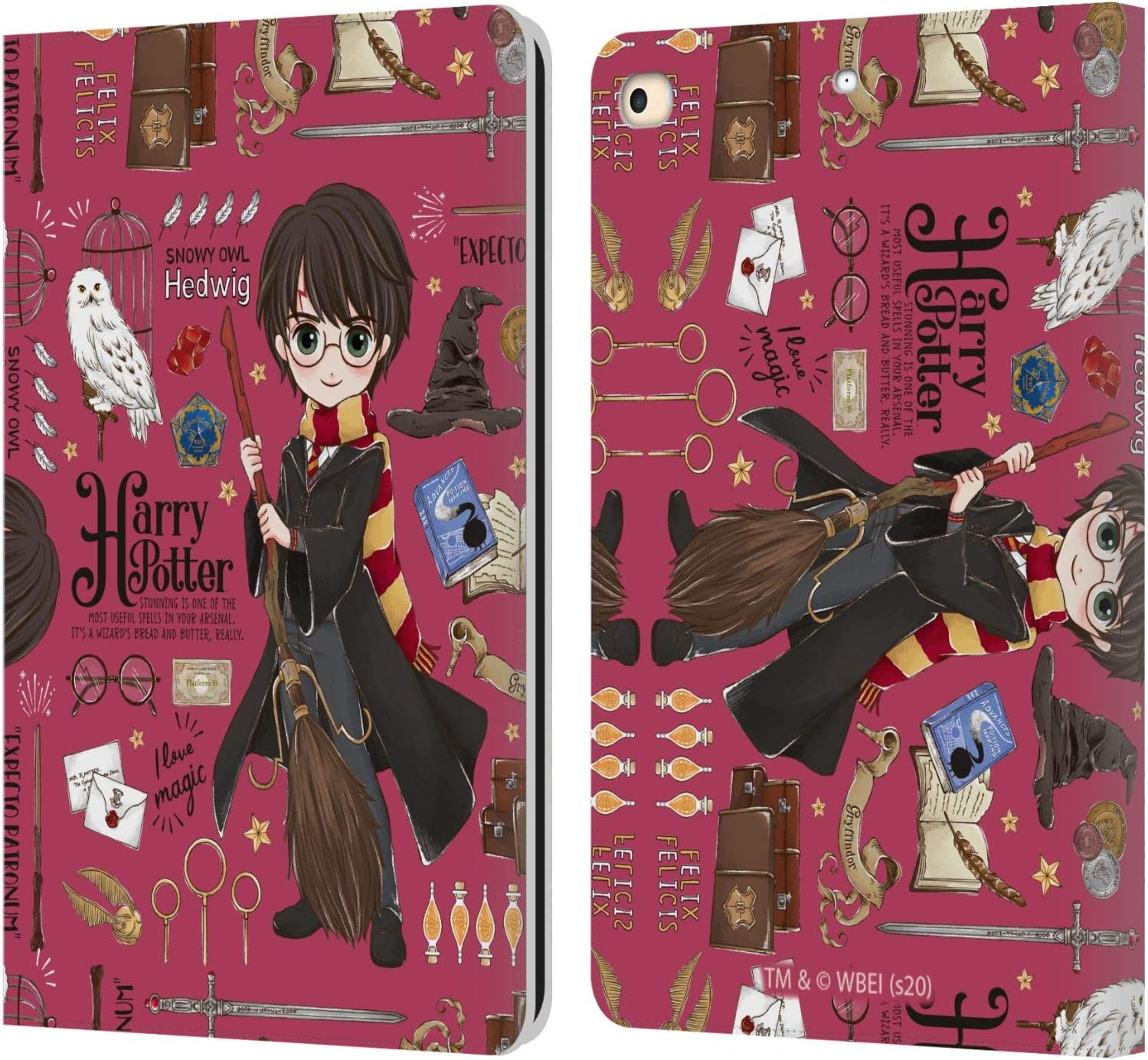 Harry Potter Leather Wallet Case for iPad 9.7 - Stylish Protection