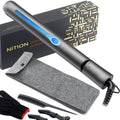 Ceramic Tourmaline Hair Straightener LCD Flat Iron MCH Fast Heat