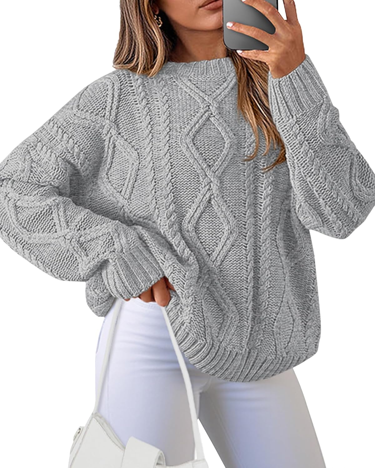 Casual Women Long Sleeve Sweater for Fall 2025 Fashion Trends