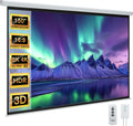YODOLLA 150ft Projector Screen Motorized 16:9 - Large 4K HD