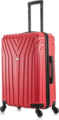 VASTY 24-In Medium Checked Luggage Spinner - Durable, Lightweight