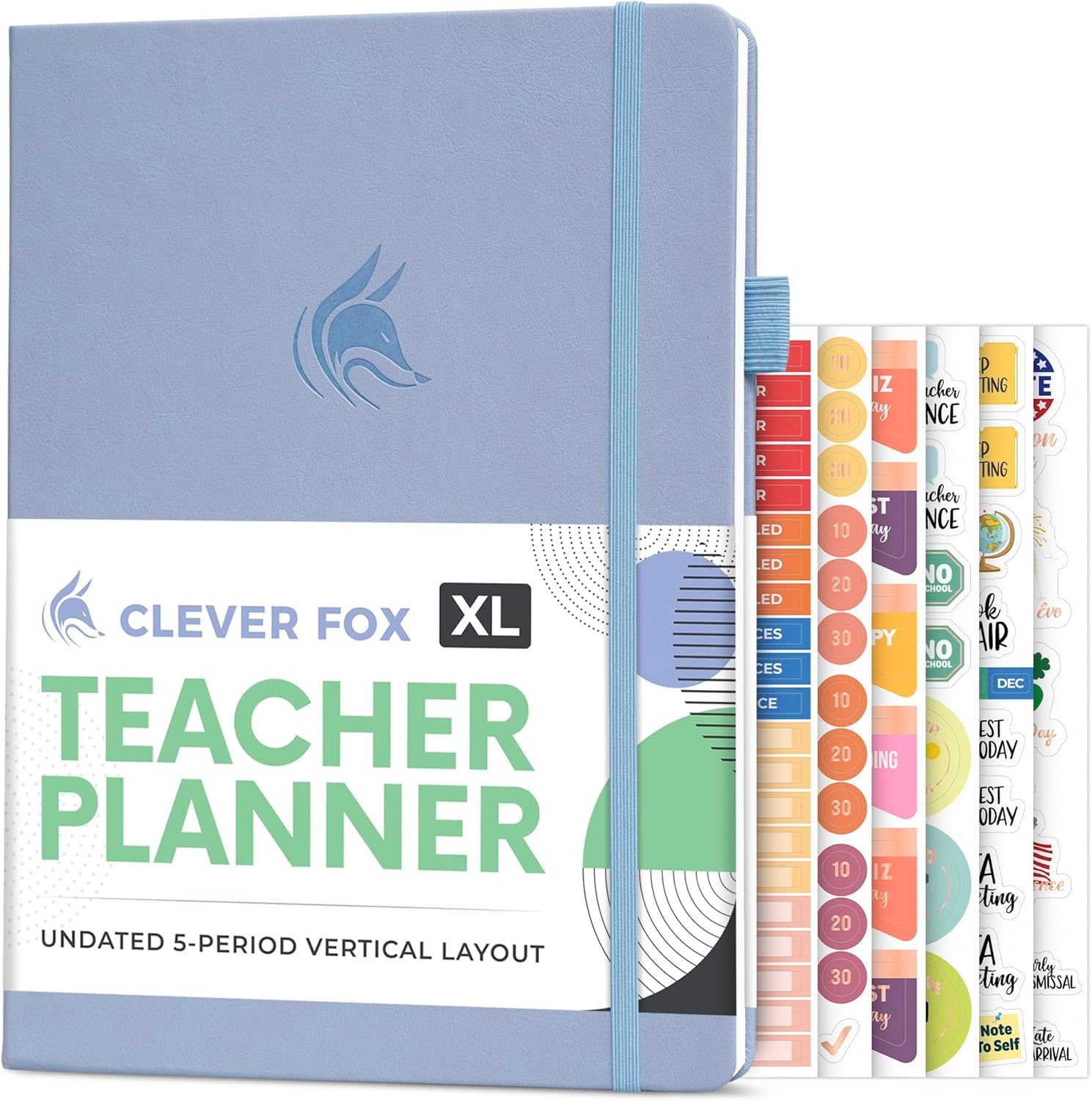 Clever Fox Teacher Planner for Classroom & Homeschool Needs