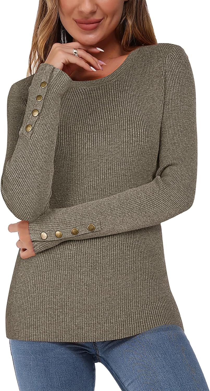 Newshows Women's Fall Fashion Sweater for Business Casual Looks
