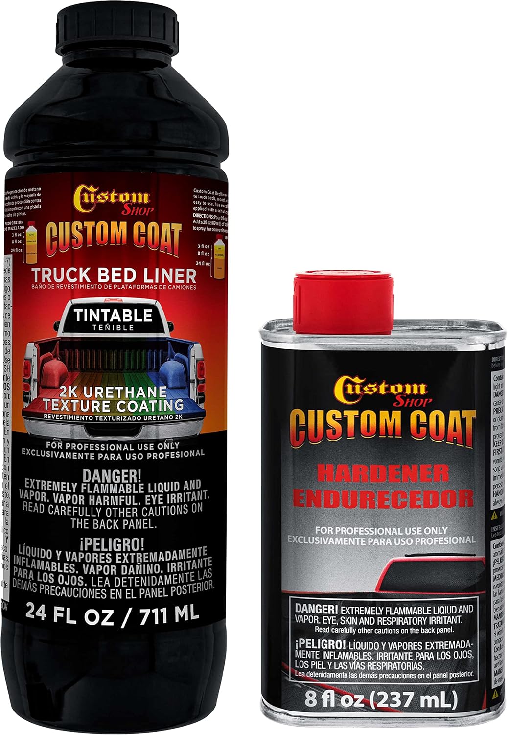 Custom Coat Tintable Base 1 Quart Urethane Truck Bed Liner Kit