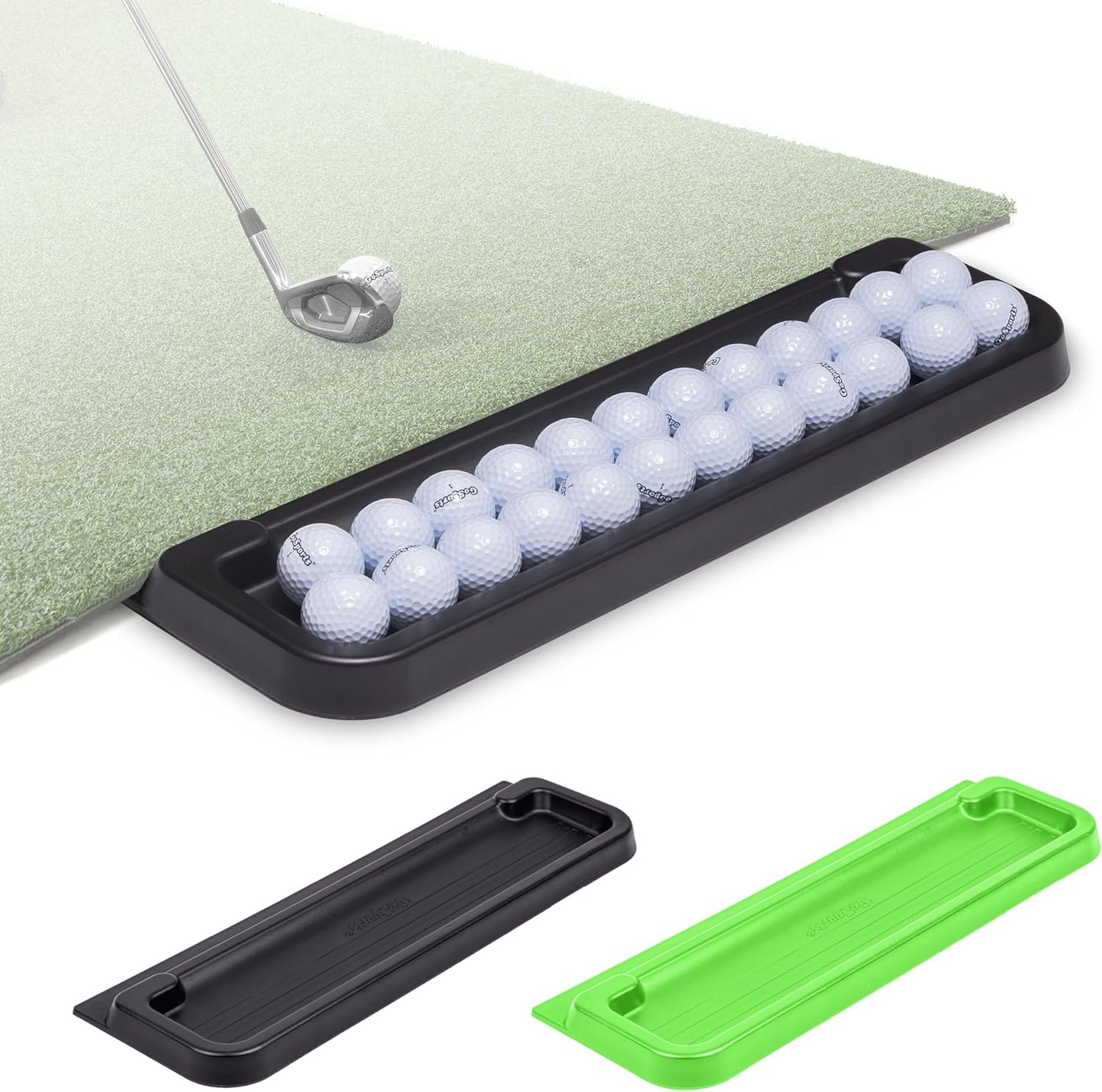 GoSports All-Weather Golf Ball Tray - Holds 24 Balls!