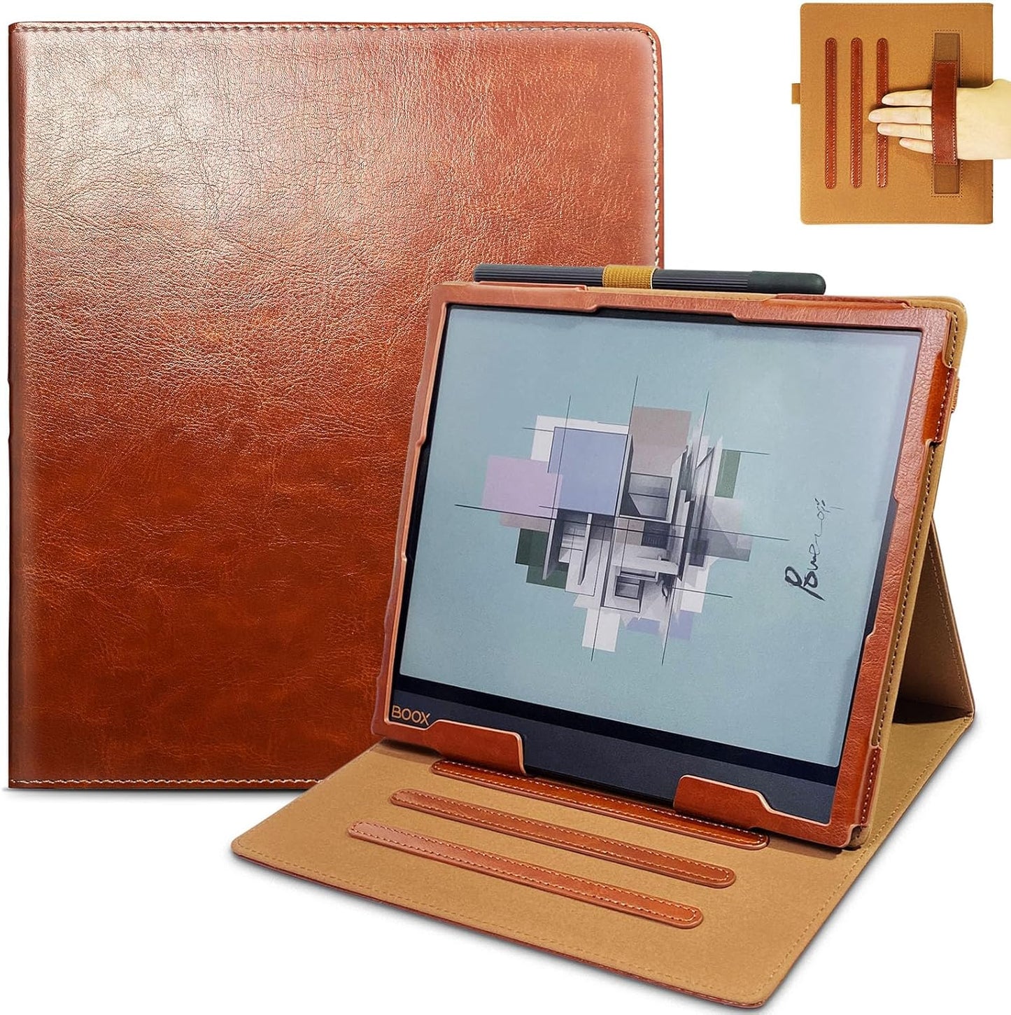 E NET-CASE 360 Degree Rotating Stand Cover for Boox Note Air Tablets