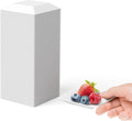Exquisite Mini Disposable Appetizer Plates 1200 Pack - Elegant White