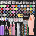 Professional Acrylic Nail Kit Practice Hand Set - Beginner Starter Kit