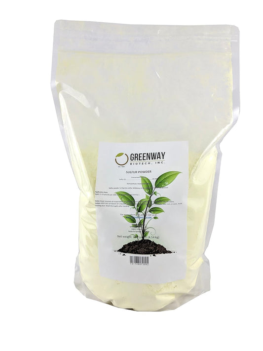 Organic Sulfur Powder Fertilizer for Plants - Essential Nutrients