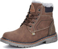 Kids Ankle Snow Boots Waterproof Hiking Boots - Warm Fur Lined