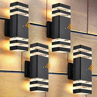 DASTOR Dusk to Dawn Outdoor Wall Lights for Stylish Illumination