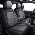 Seat Covers for Toyota Tacoma 2024-2025 Front Pair - Black & Grey