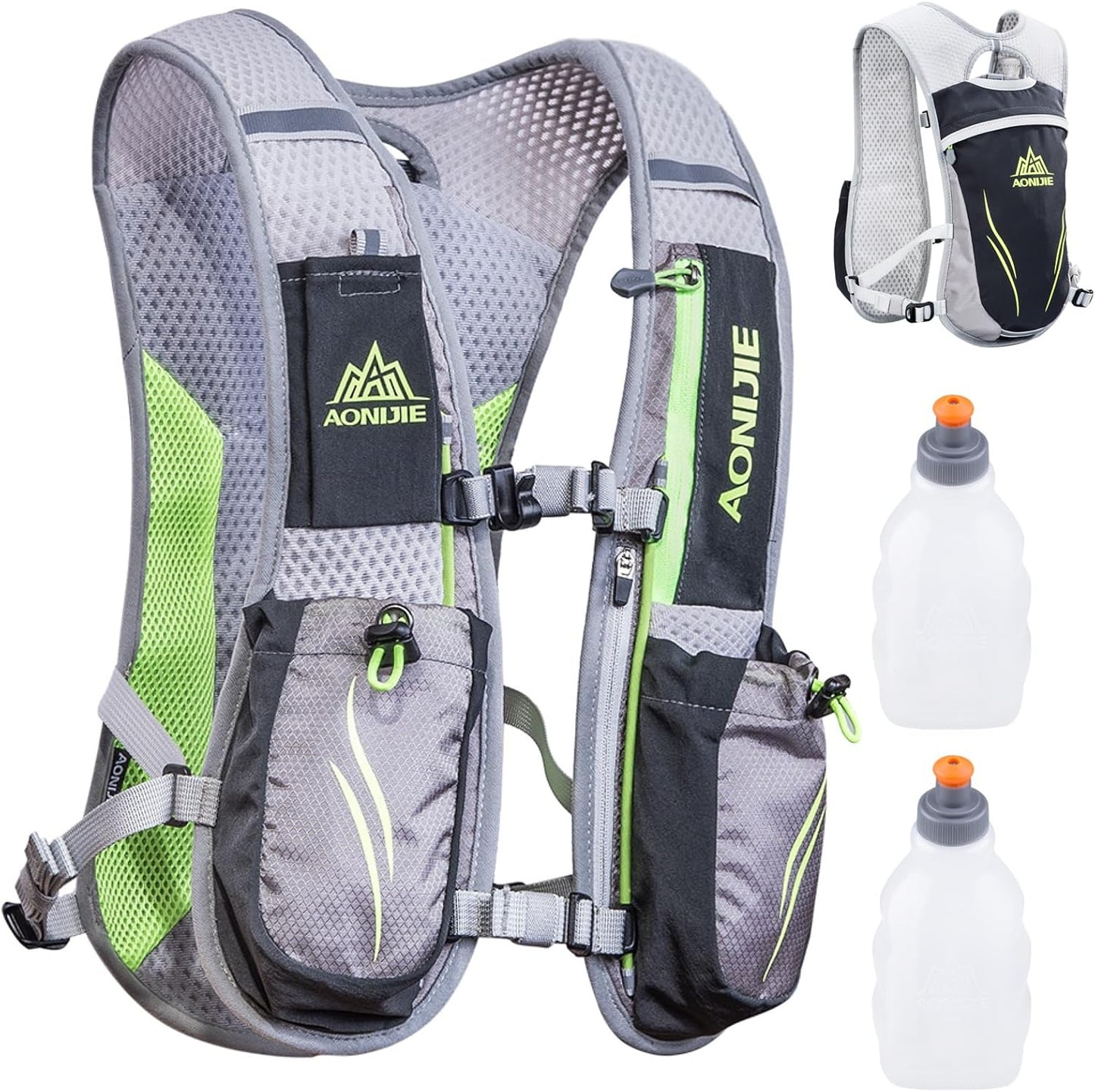 Azarxis Hydration Running Vest Backpack Pack for Jogging and Hiking