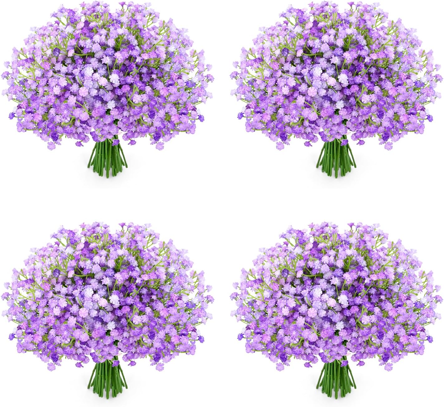 48Pcs Artificial Baby Breath Flowers for Wedding Decor and DIY