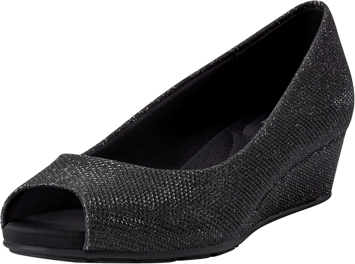 Bandolino Women's Candra Pump: Stylish Peep-Toe Wedge Design