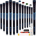 Jumbo to Undersize Golf Grips Set of 13 - Anti-Slip Rubber Regrip Kit