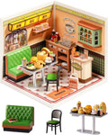 Rolife Super Creator Series Mini Hong Kong Bites Cafe Kit - LED