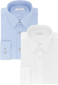 Calvin Klein Men's Dress Shirt Regular Fit Non Iron Stretch - Clean