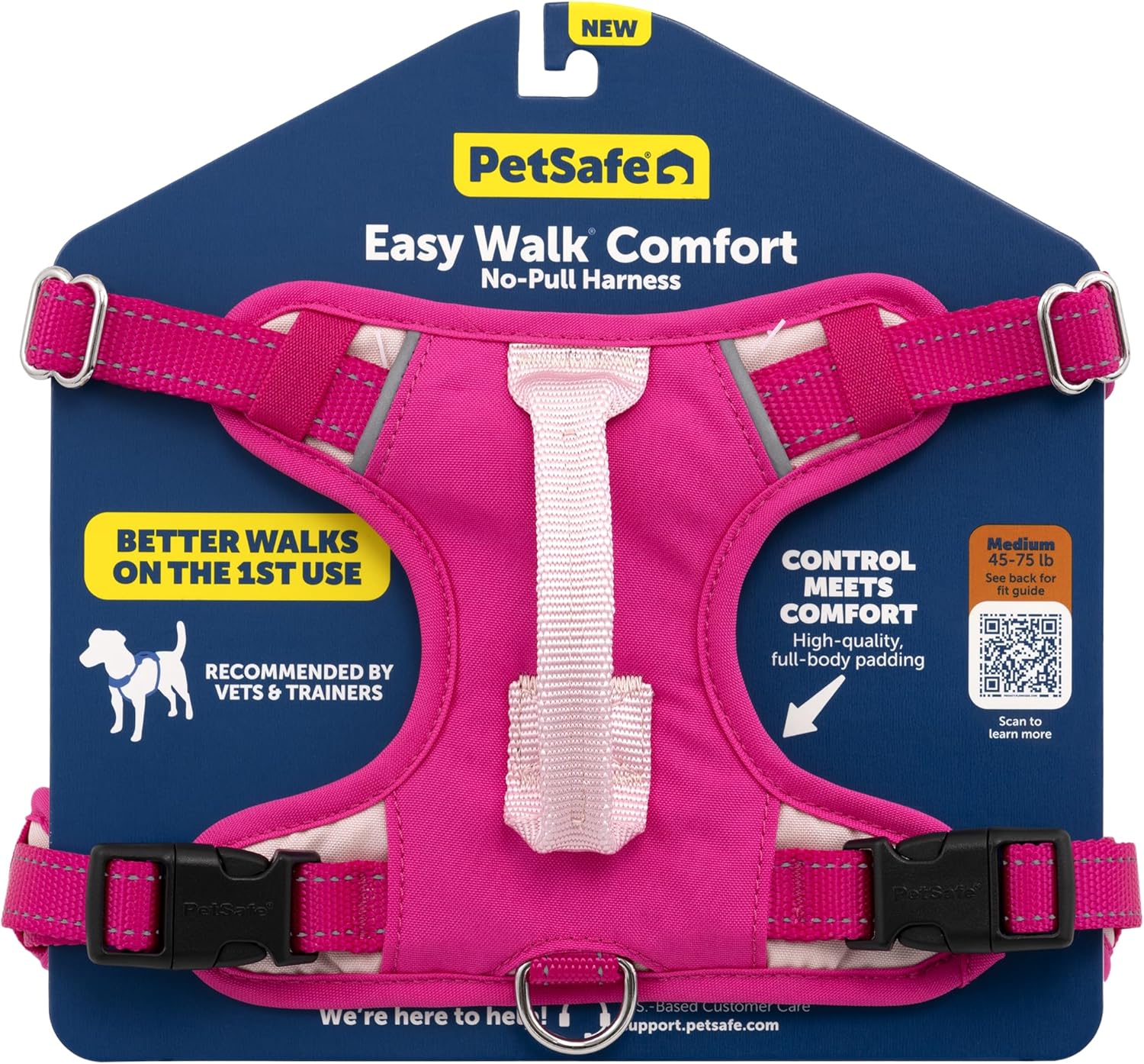 PetSafe Easy Walk Comfort No-Pull Dog Harness for Better Training
