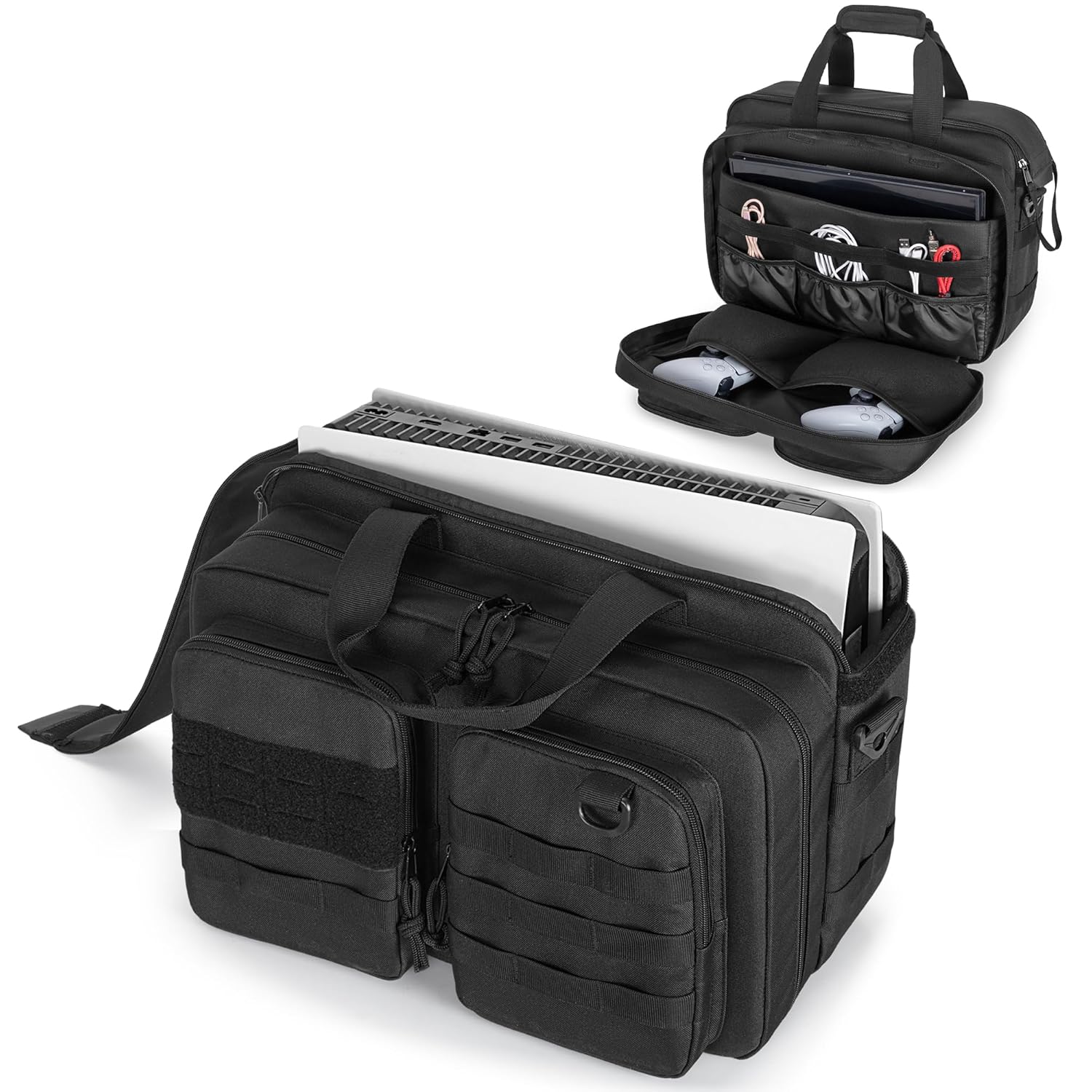 PGmoon Travel Carrying Case for PS5 Console and Accessories